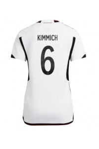 Tyskland Joshua Kimmich #6 Fotballdrakt Hjemme Klær Dame VM 2022 Korte ermer